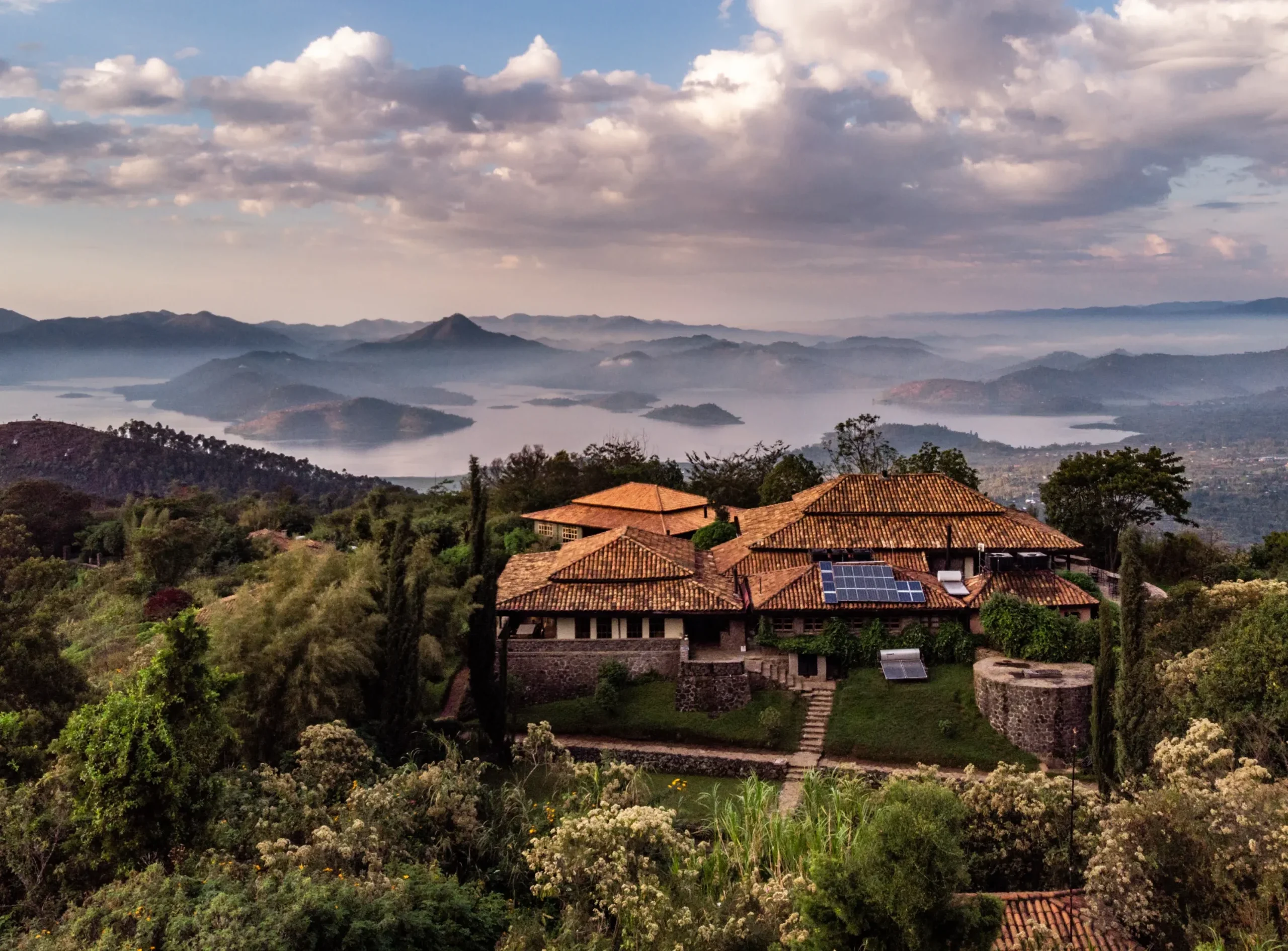Twin lakes Rwanda