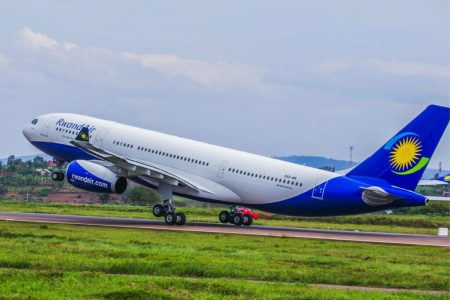 Raindair cargo plane taking off